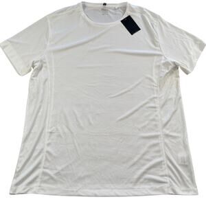 RB3 T-shirt XXL White Short Sleeve UV Protection Moisture Wicking Performance